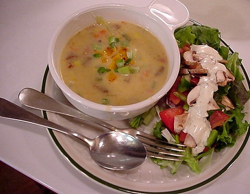 3-supa i salata