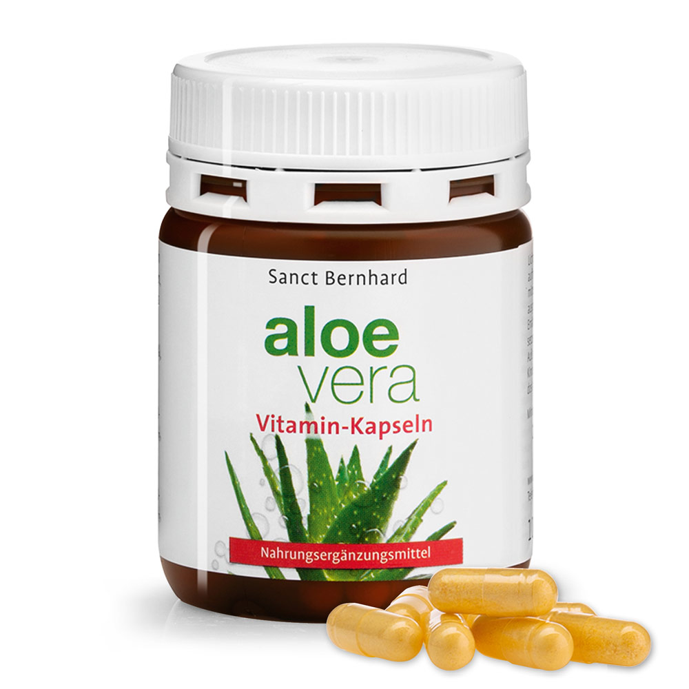 Изглед на опаковката на продукта Алое Вера + Витамини , Aloe Vera Vitamin Kapseln