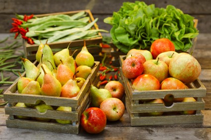 Яжте сурови плодове и зеленчуци