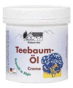 Изглед на опаковката на продукта КРЕМ С МАСЛО ОТ ЧАЕНО ДЪРВО, Teebaum-Öl Creme