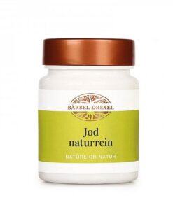 Натуралният йод Jod naturrein от кафяви водорасли поддържа щитовидната жлеза в добро здраве