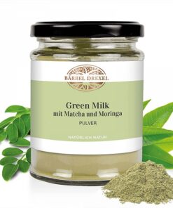 Зелено мляко с Матча и Моринга (Green Milk mit Matcha und Moringa) възвръща силите, подсилва имунитета