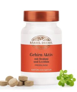 Природният продукт Активен мозък с Брахми и лецитин (Gehirn Aktiv mit Brahmi und Lecithin) дава здраве на мозъка