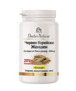 Dr. Nature червен корейски женшен