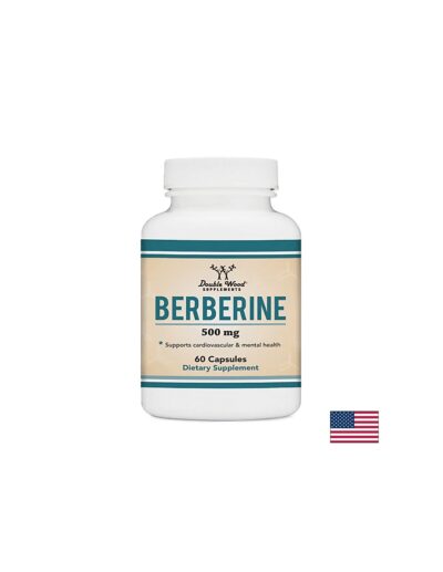 Berberine | Берберин 500 mg x 60 капсули от Double Wood